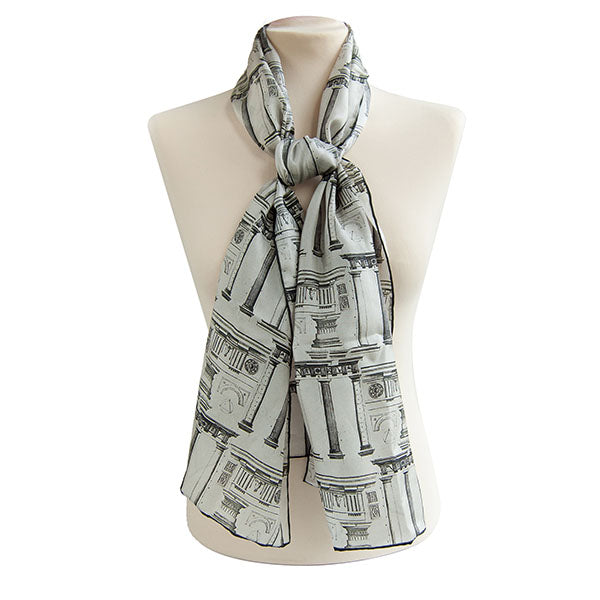 Architectural Habotai Scarf