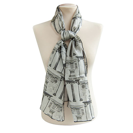 Architectural Habotai Scarf