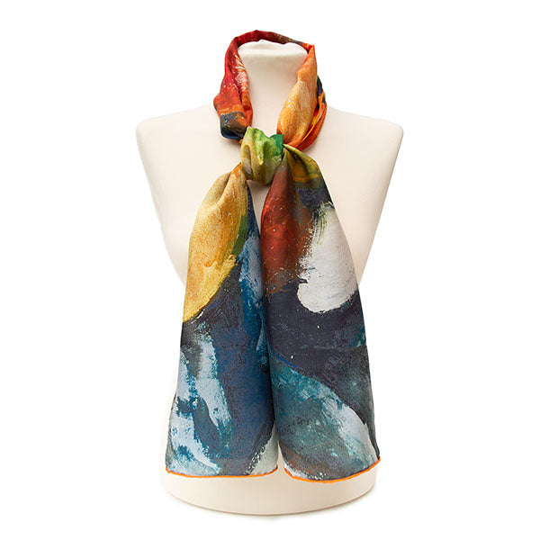 Cézanne Fruit Habotai Scarf