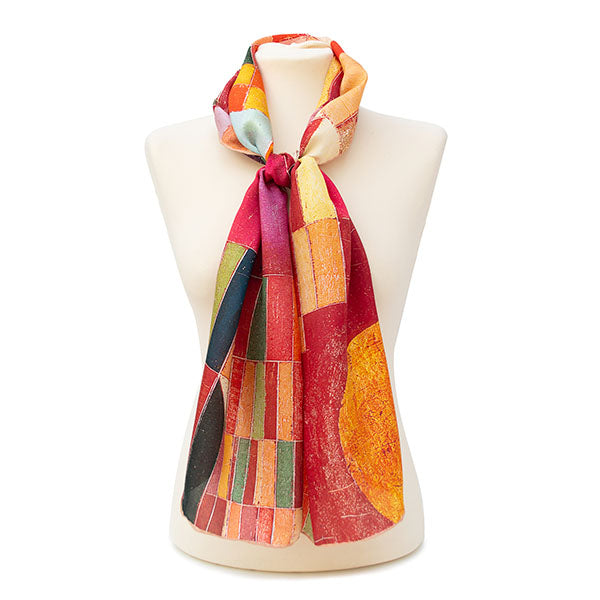 Klee Bauhaus Silk Habotai Scarf