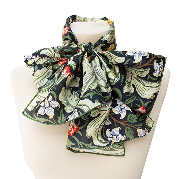 Dearle Leicester Silk Habotai Scarf - Style 2