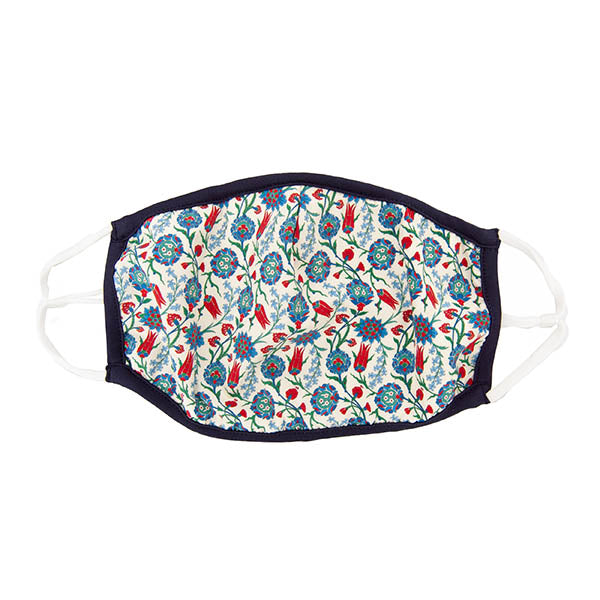Iznik Flowers Face Mask