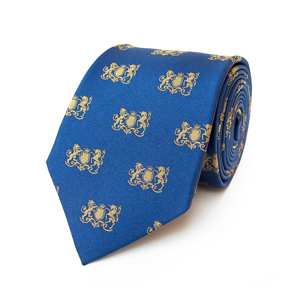 Lion & Unicorn Silk Tie