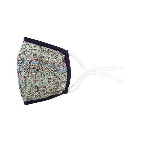 London Map Face Mask