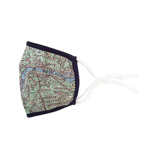 London Map Face Mask