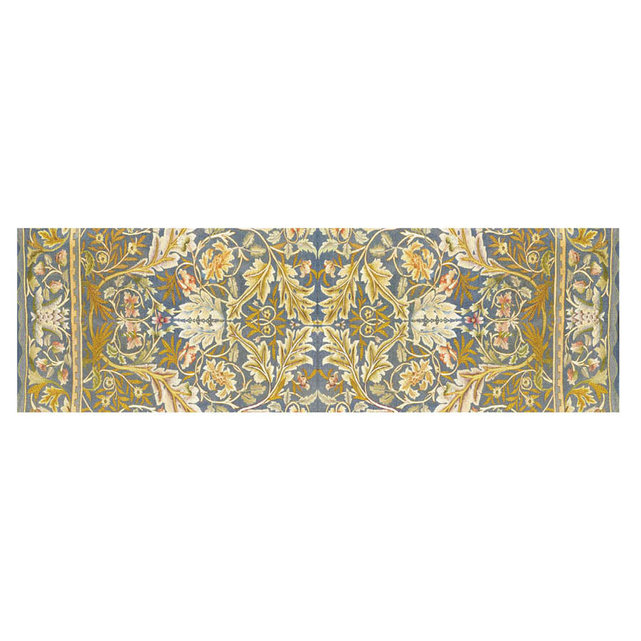 Morris Embroidery Chiffon Scarf