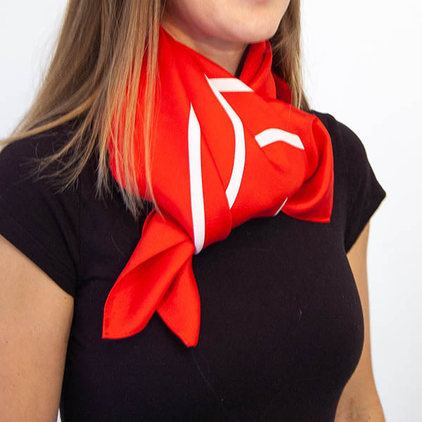 The Jane Bristowe Rhino Silk Square