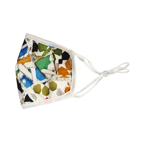 Gaudi Mosaic Face Mask