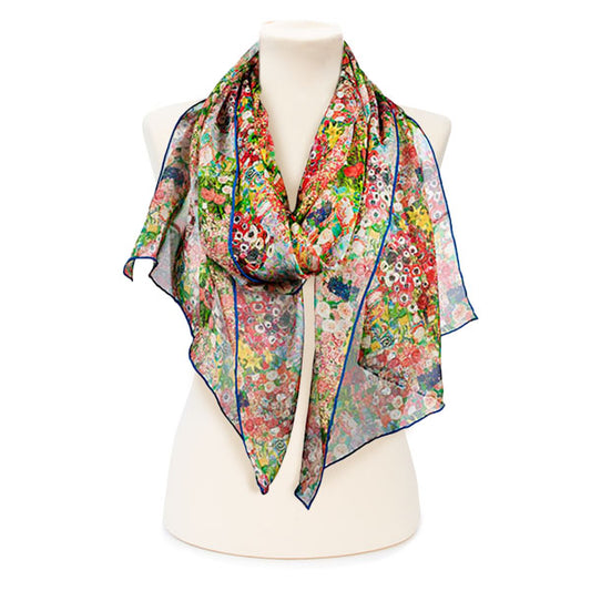 Klimt Dancer Chiffon Scarf