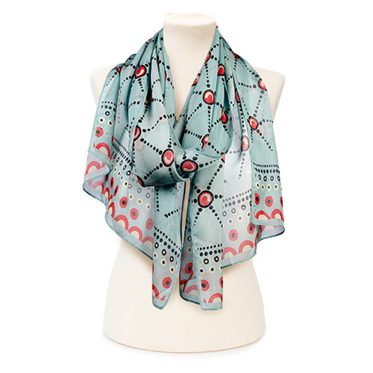 Cressida Bell Chiffon Silk Scarf