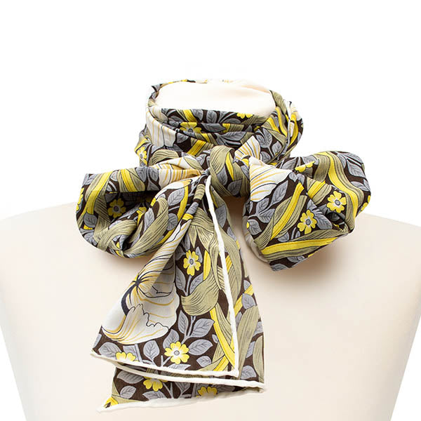 Morris Pimpernel Crêpe de Chine Scarf