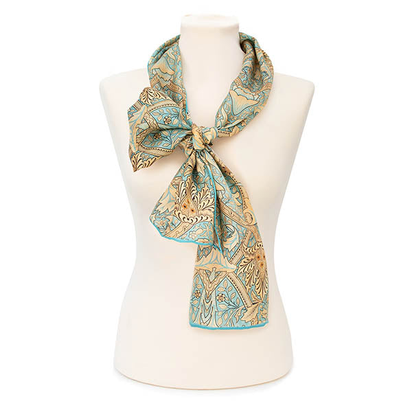 Morris Windrush Habotai Scarf - Style 2