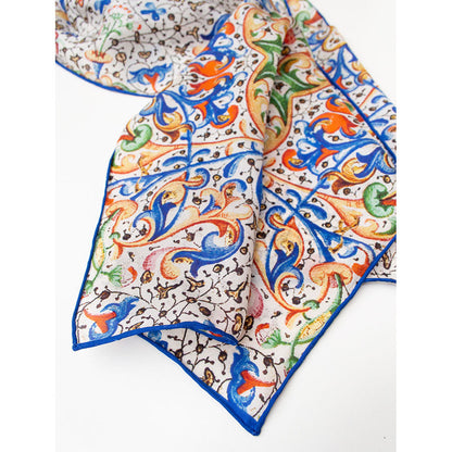 Medieval Love Smitten Silk Habotai Scarf