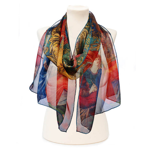 Burne Jones Laus Veneris Chiffon Scarf