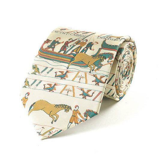 Bayeux Tapestry Silk Tie