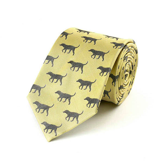 Labrador Gold Silk Tie