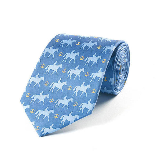 Bookies Favourite Blue Silk Tie