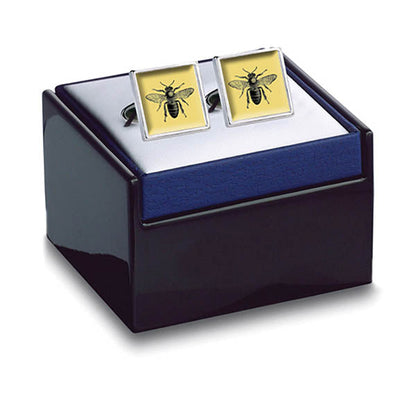 Bee Gold Cuff Links Boxed