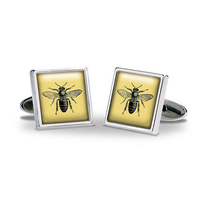 Bee Gold Cuff Links