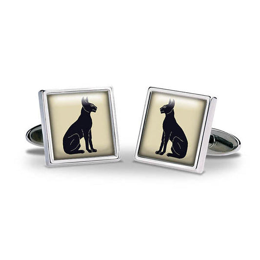 Egyptian Cats Cuff Links
