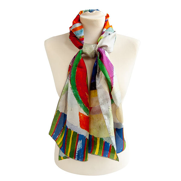 Delaunay Still Life Habotai Scarf